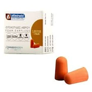 Alfashield | Foam earplugs | 1 Pair