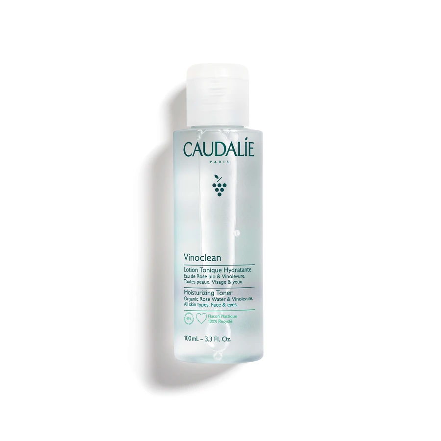 Caudalie | Vinoclean Tónico Hidratante Tónico Hidratante Loción Facial Tonificante | 100ml