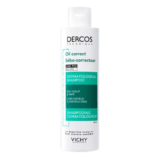 Vichy | Dercos Oil Correct Shampoo Oil Correct Shampoo Shampoo for Oily Skin | 200ml