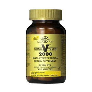Solgar | VM 2000 | Suplemento Multivitamínico | 90tabs