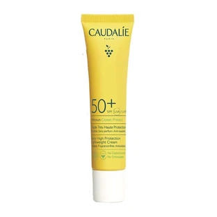 Caudalie | Vinosun Ocean Protect Crema Ligera SPF50+ Crema solar para rostro y cuello sin perfume | 40ml
