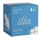 Illa Care | Toallas Sanitarias de Noche de Algodón con Plumas | 12pcs