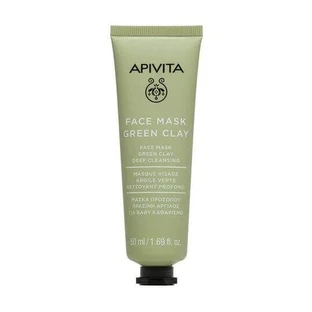 Apivita | Face Mask Green Clay | Deep Cleansing Mask with Green Clay | 50ml