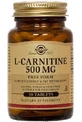 Solgar | L-Carnitin 500mg | Nahrungsergänzungsmittel L-Carnitin | 30Tabs