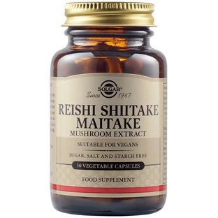 Solgar | Reishi Shiitake Maitake Mushroom Extract | 50veg.caps