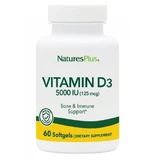 Natures Plus | Vitamin D3 5000 IU| 60softgels