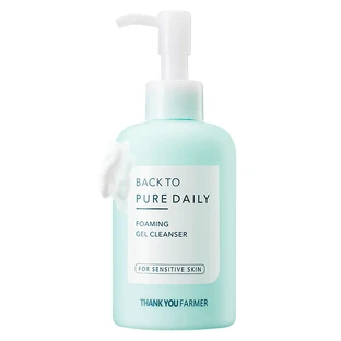 Thank You Farmer | Gel Espumoso Limpiador Diario Back To Pure | Gel Espumoso Limpiador Rico en Factores Hidratantes | 200ml