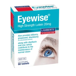 Lamberts | Eyewise Lutein High Strength, Santé des yeux | 60tabs