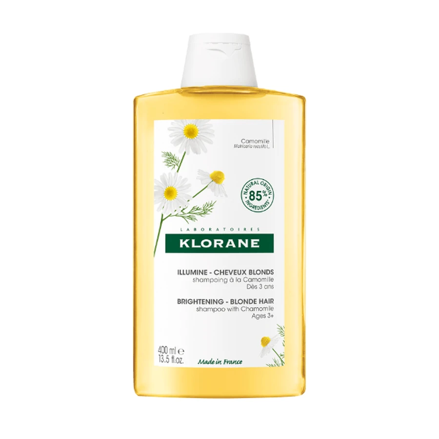 Klorane Shampoo Kamille met Kamille-extract voor glans 400ml.