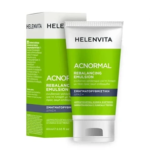 Helenvita | AcNormal Emulsión Reequilibrante | Crema hidratante facial para pieles con tendencia acneica | 60ml
