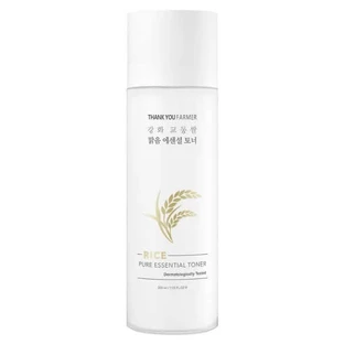 Thank You Farmer | Rice Pure Essential Toner | Toning Lotion bietet Nährstoffe und Glanz | 200ml