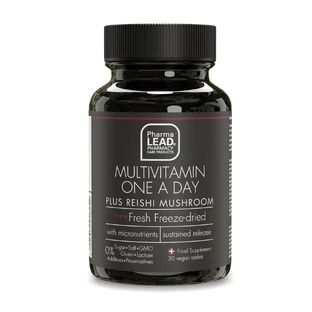Pharmalead | Multivitamin One A Day Plus Reishi-Pilz | 30veg.tabs
