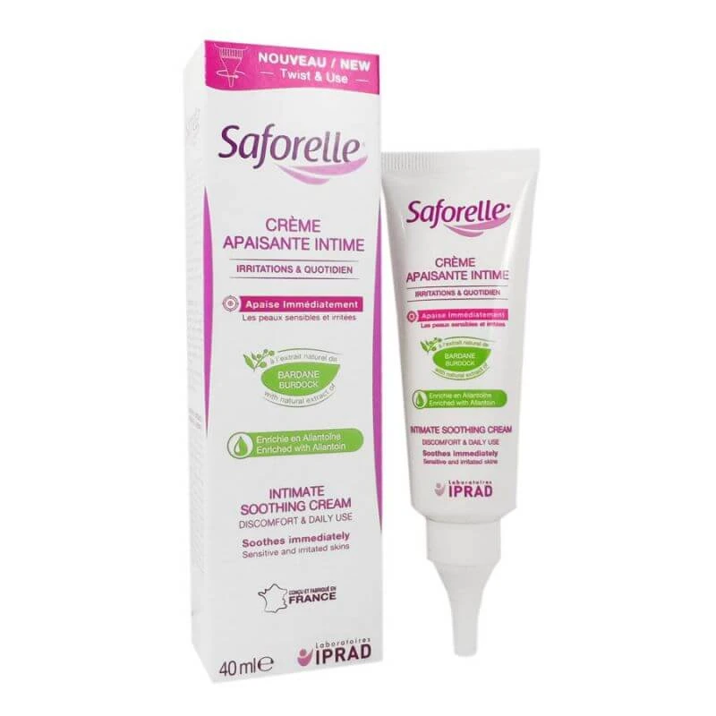 Soothing cream with burdock and allantoin Saforelle, 40 ml, Iprad…