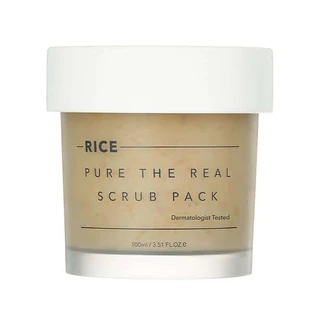 Thank You Farmer | Rice Pure The Real Scrub Pack &amp; Gesichtsmaske | 100ml