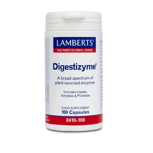 Lamberts | Digestizyme Enzymes végétales pour la santé gastro-intestinale | 100caps