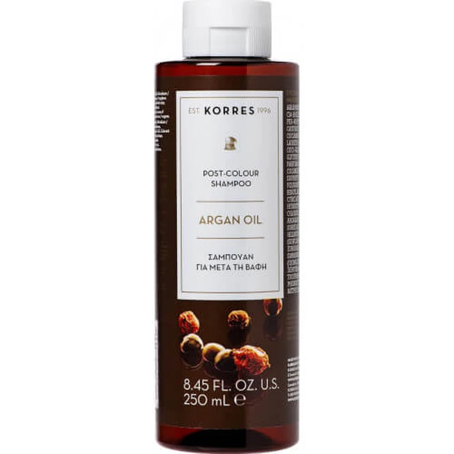 Korres | Shampooing à l'huile d'argan Shampooing après teinture | 250ml