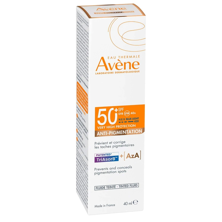 Avène | Eau Thermale Fluide Anti-Pigmentation SPF50+ Anti Pigmentation Sunscreen Lotion SPF50+ with Color | 40ml