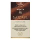 Apivita | My Color Elixir Permanent Hair Color No 7.44 Blonde Intense Bronze | 50ml
