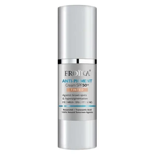 Froika | Crème teintée anti-pigmentaire SPF50+ Crème teintée anti-pigmentaire pour le visage | 30ml