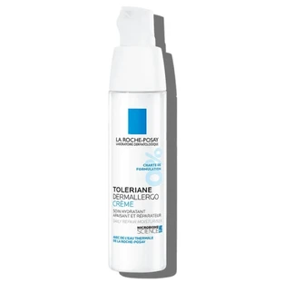 La Roche-Posay | Crema Toleriane Dermallergo | Crema Hidratante Rostro & Cuello para Pieles Muy Sensibles o Secas | 40ml