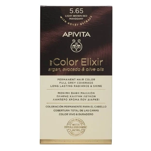 Apivita | My Color Elixir Permanent Hair Color No 5.65 Chestnut Light Red Maoni | 50ml