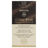 Apivita | My Color Elixir Permanent Hair Color No 5.03 Brown Light Natural Honey | 50ml