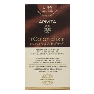 Apivita | My Color Elixir Permanente Haarkleur Nr 6.44 Blond Donker Intens Brons | 50ml