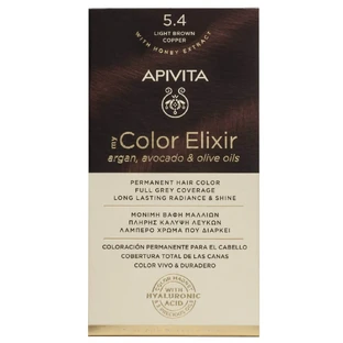 Apivita | My Color Elixir Permanente Haarkleuring Nr 5.4 Bruin Licht Brons | 50ml