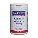 Lamberts | Rutin and Vitamin C 500 mg plus Bioflavonoids | 90 tabs