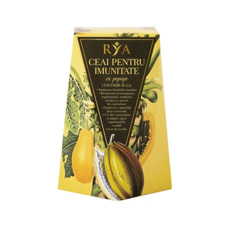 Té de la inmunidad con papaya, 60 g, Rya Vita