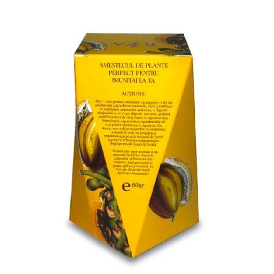 Té de la inmunidad con papaya, 60 g, Rya Vita