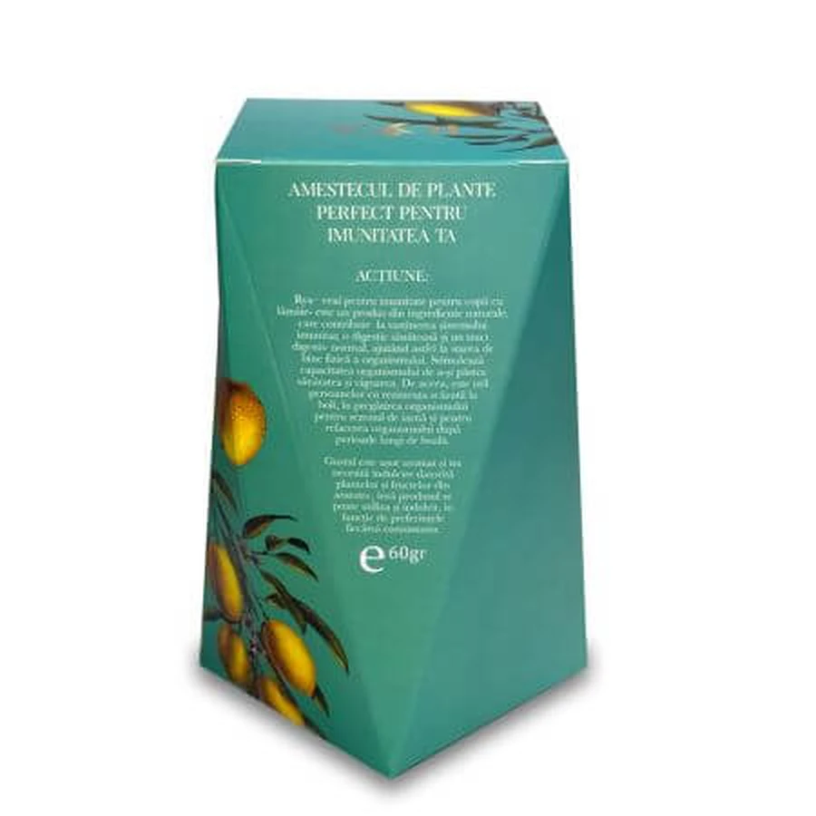 Zitronentee zur Stärkung des Immunsystems bei Kindern, 60 g, Rya Vita