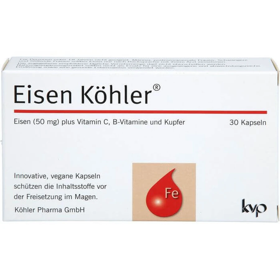EISEN KÖHLER Kapseln 30 St.