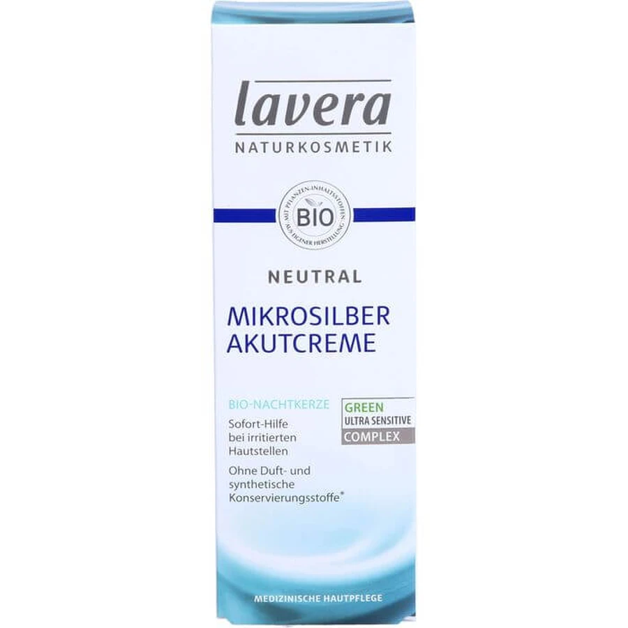 LAVERA Neutrale Acute Crème met microzilver 75 ml