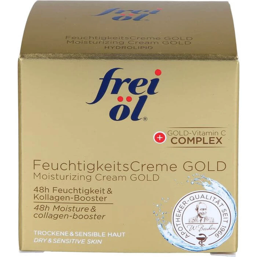 FREI ÖL Hydrolipid Moisturizing Cream gold 50 ml