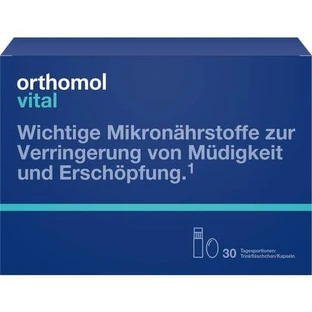 ORTHOMOL Vital frascos/cápsulas paquete combinado. 30 unidades.