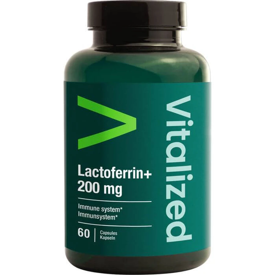 VITALIZED Lactoferrine+ 200 mg gélules 60 pcs.