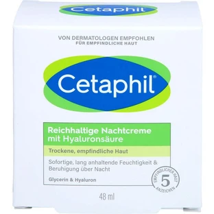 CETAPHIL rich night cream with hyaluronic acid 48 g
