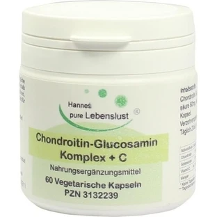 CHONDROITIN GLUCOSAMIN+C Complex Vegi Capsules 60 Capsules