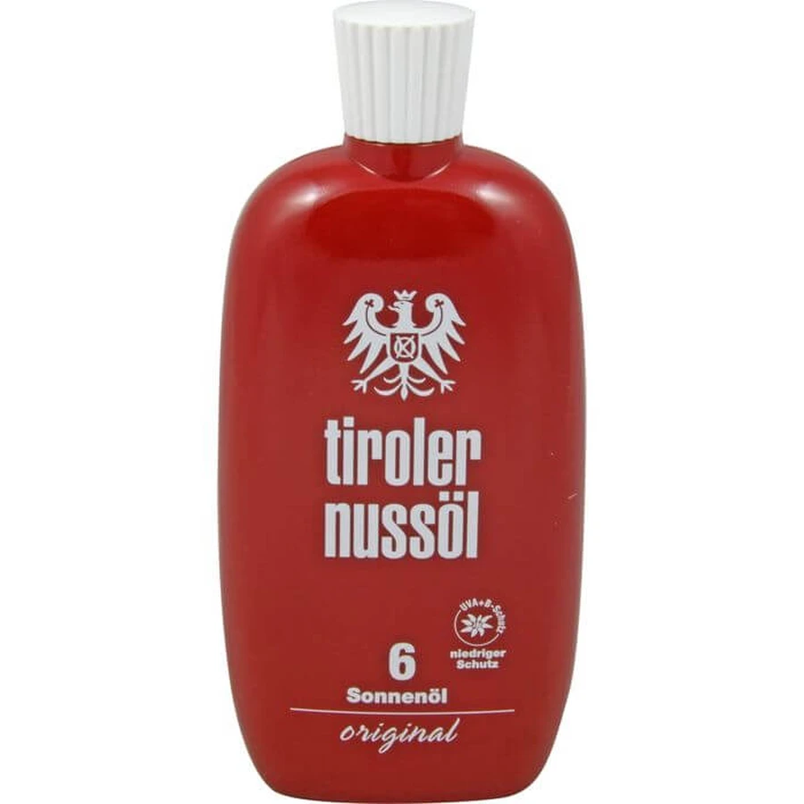 TIROLER NUSSÖL originele zonnebrandolie waterproof SPF 6 150 ml