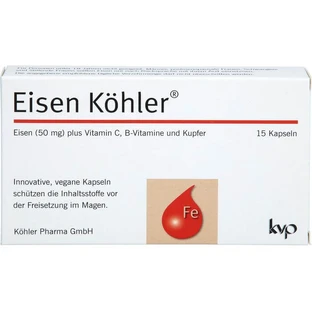 EISEN KÖHLER Capsules 15 Capsules