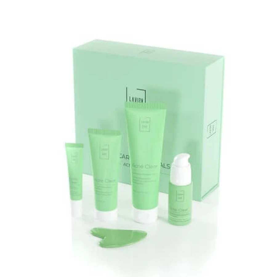LAVISH CARE Skin Care Essentials Acne Clear Treatment Set voor de behandeling van acne