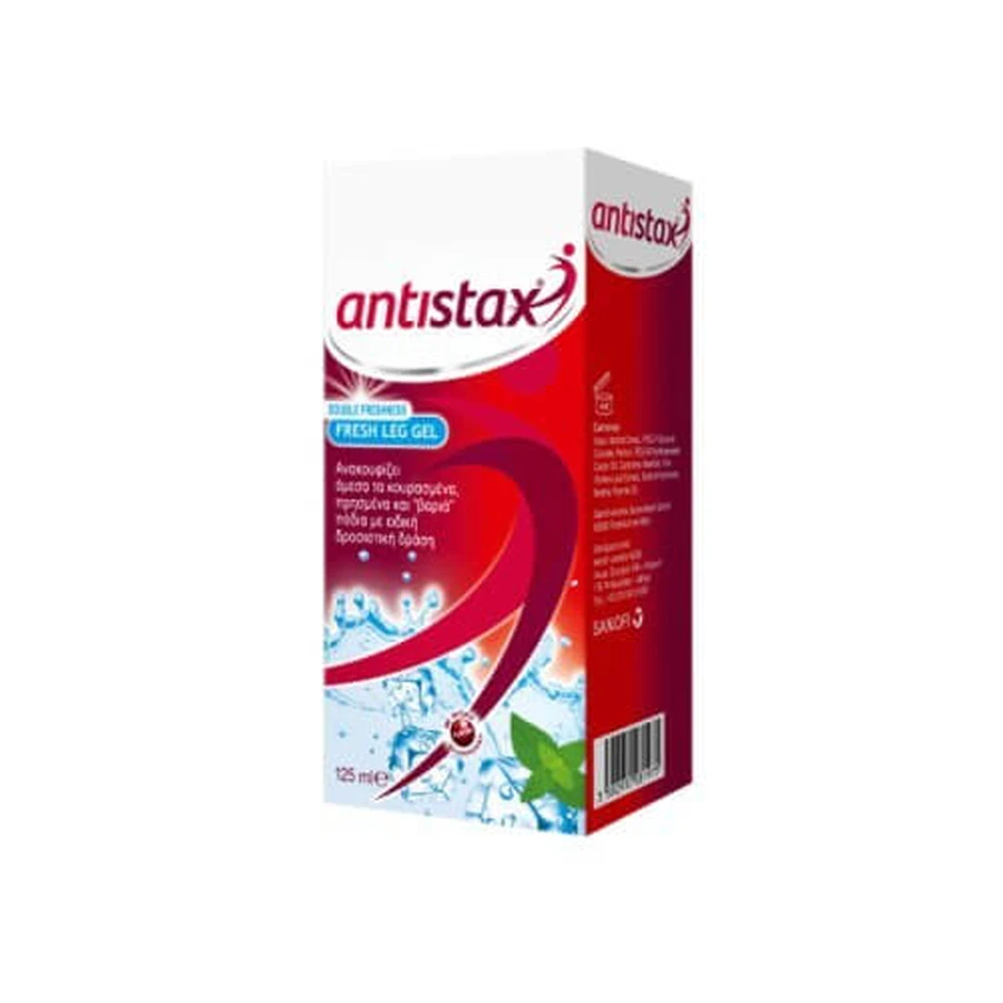 ANTISTAX Gel rafraîchissant Soin des pieds très fatigués 125ml