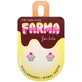 FARMA BIJOUX Hypoallergenic Earrings for Kids Cupcakes 7mm