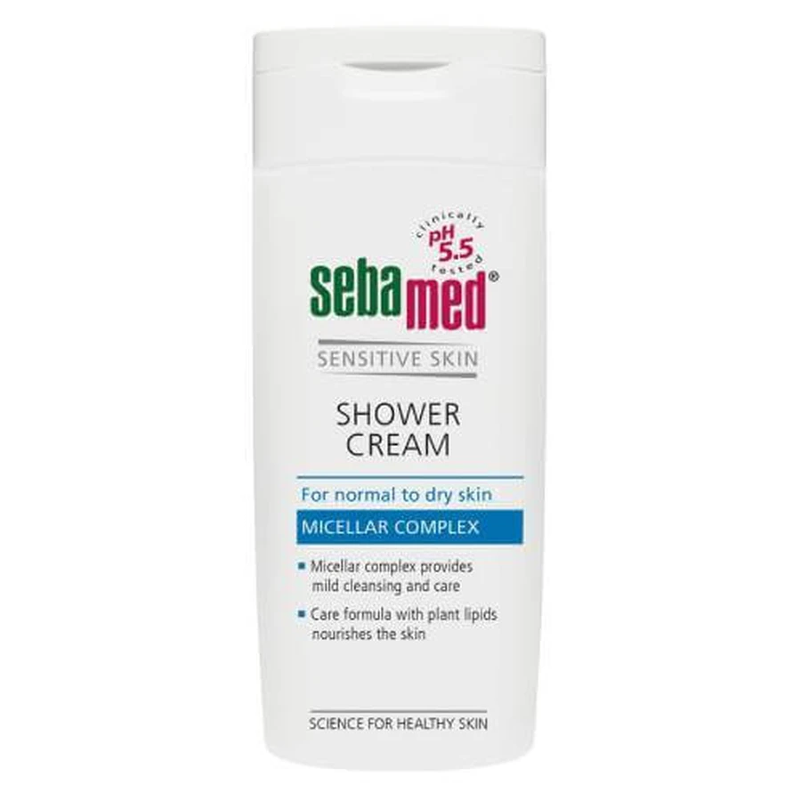 SEBAMED Crema de Ducha Piel Sensible Gel de Ducha Cremoso para Piel Normal a Seca 200ml