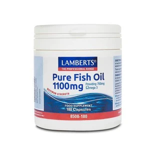 LAMBERTS Reines Fischöl 1100mg 180 Kapseln