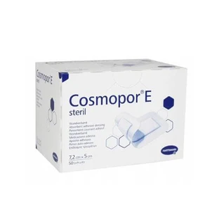 HARTMANN Cosmopor E Patchs adhésifs stériles 7,2x5cm 50 pcs.