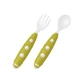 NUK Easy Learning Juego Educativo de Cuchara y Tenedor Mini 8m+