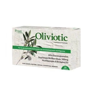 POWER HEALTH Supliment alimentar sinergic Oliviotic 20 capsule