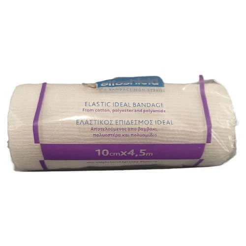 ALFASHIELD Elastic Bandages Ideal 10cm x 4.5m 1 pc.